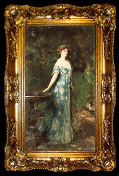 framed  John Singer Sargent Millicent,Herzogin von Sutherland, ta009-2